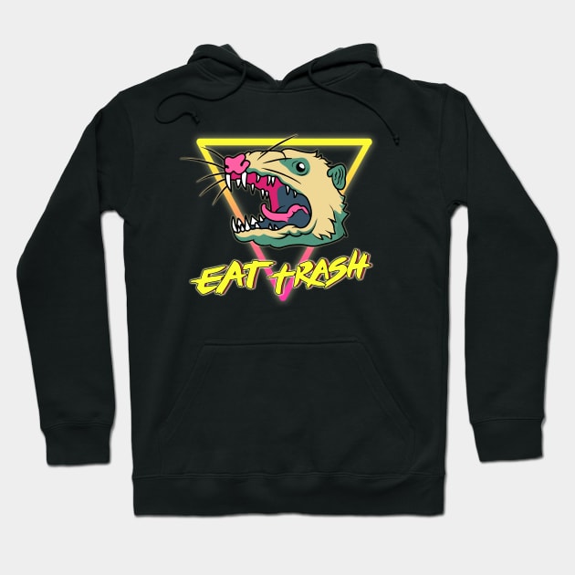 Possum - Eat trash Hoodie by valentinahramov